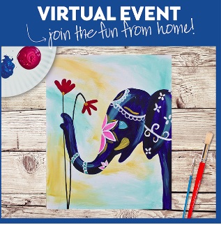 VIRTUAL EVENT! PAINT AT HOME!